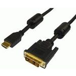 Wentronic HDMI / DVI-D Kabel Lose Ware - Videokabel - HDMI, 19-polig (M) - DVI-D (M) - 3,0m - Schwarz (51581)