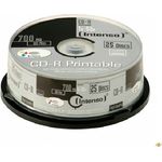 Intenso CD-R Rohlinge 700MB 52x 25er Spindel Cakebox kratzfest bedruckbar - Preisvergleich