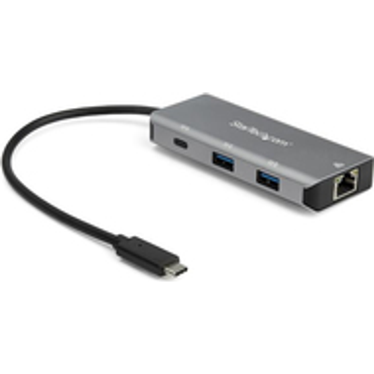 StarTech.com HB31C2A1CGB Schnittstellen-Hub USB 3.1 (3.1 Gen 2) Type-C 10000 Mbit-s Schwarz, Grau