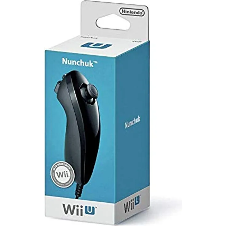 Nintendo Wii U-Wii - Nunchuk, schwarz