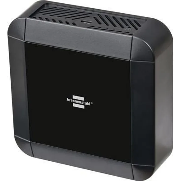 Brennenstuhl Brematic PRO Home Automation Gateway (Smart Home Zentrale 868 mhz, optimaler Datenschutz, Sprachsteuerung mit Amazon Alexa oder per App) schwarz