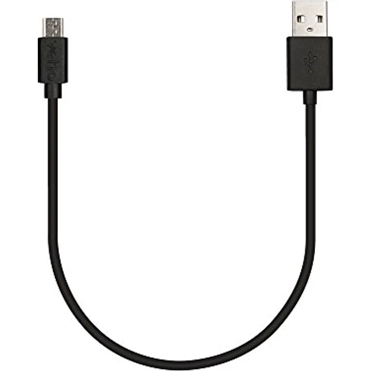 Veho VCL-001-M-20CM 0.2m USB A Micro-USB B Männlich Männlich Schwarz USB Kabel (VCL-001-M-20CM)
