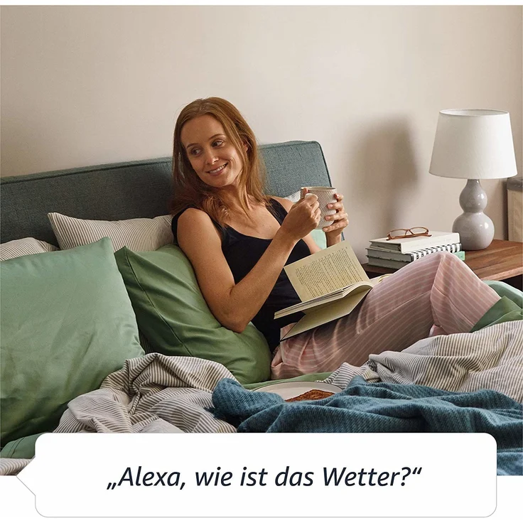 Amazon Echo (3. Generation), smarter Lautsprecher mit Alexa, Anthrazit Stoff – Bild 7