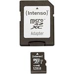 Intenso Micro SDXC 128GB Class 10 Speicherkarte inklusiv SD-Adapter (UHS-I)