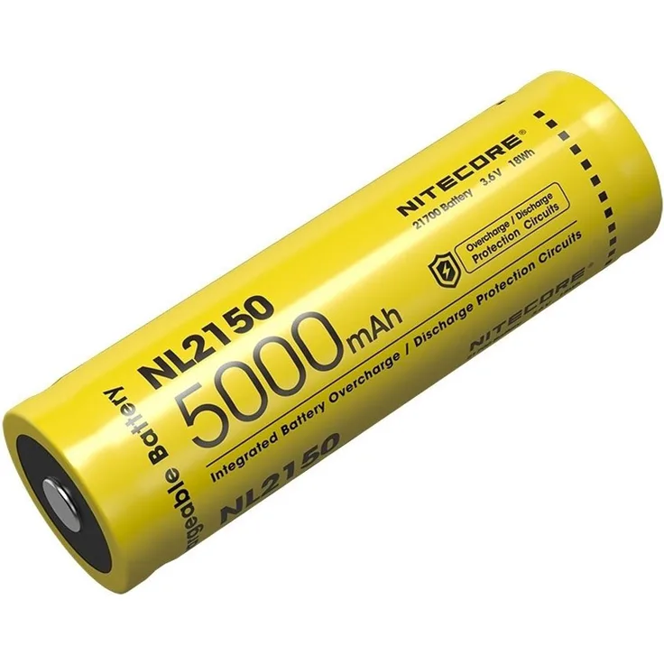 Nitecore NL2150 21700 Li-Ion Akku 3,6V 5000mAh