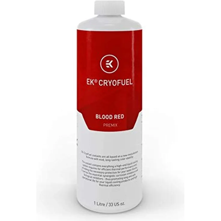 EK Water Blocks EK-CryoFuel, 1000ml Fertiggemisch - Blood Red (3831109813263)