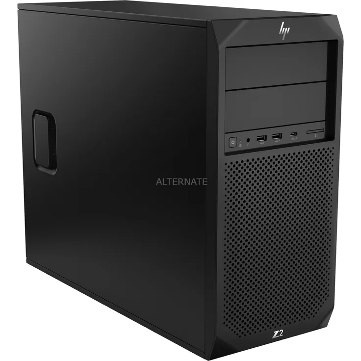 HP Z2 Tower G4 Workstation Komplett-PC, schwarz, Windows 10 Pro for Workstation