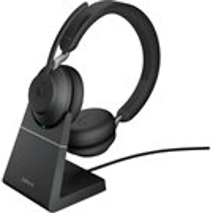 Jabra EVOLVE2 65 USB-C MS Stereo WITH Charging Stand Black – Bild 2