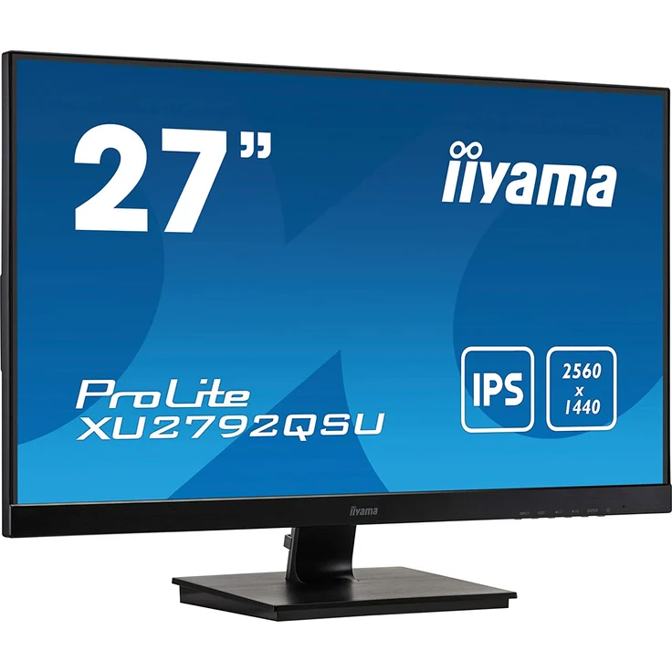 iiyama ProLite XU2792QSU-B1 - 27 Zoll, QHD (2560 x 1440), IPS-Panel, 70Hz, 5ms, 350cd/m² (XU2792QSU-B1) – Bild 2