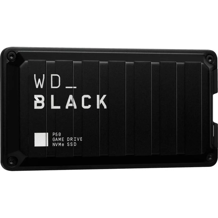 WD_Black P50 Game Drive SSD WDBA3S0010BBK - Solid-State-Disk - 1 TB - extern (tragbar) - USB 3.2 Gen 2x2 (USB-C Steckverbinder) (WDBA3S0010BBK-WESN) – Bild 1