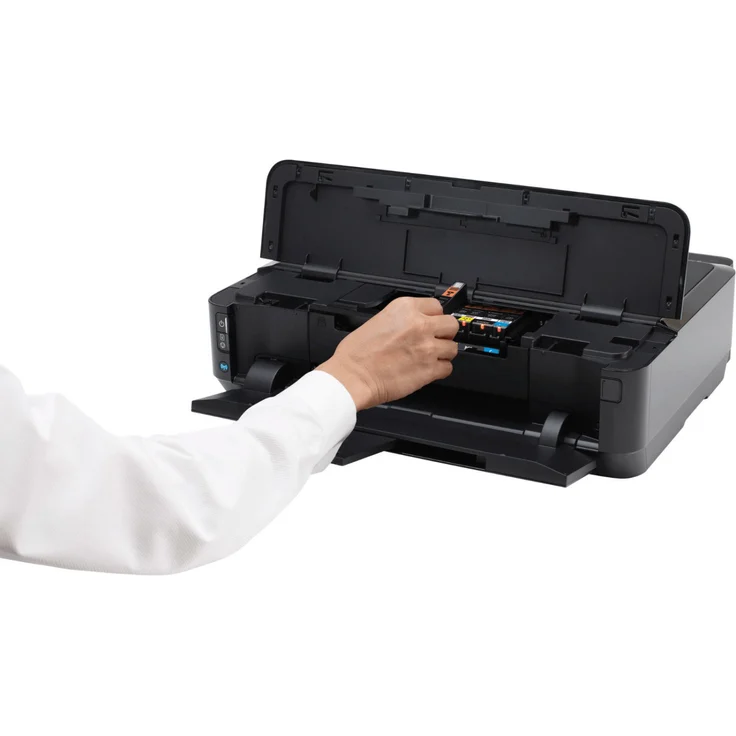 Canon PIXMA iP7250 Drucker Farbtintenstrahl DIN A4 (Fotodrucker, WLAN, USB, 9.600 x 2.400 dpi, Duplex Druck, Print), schwarz (6219B006) – Bild 5