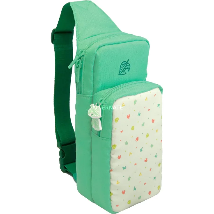 HORI Go Pack Animal Crossing Tasche, grün