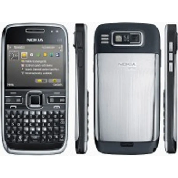 Nokia E72 Smartphone 6,1cm Pixel (2,4 Zoll) TFT-Display, 0,25GB interner Speicher, 0,13GB RAM, Symbian, Braun