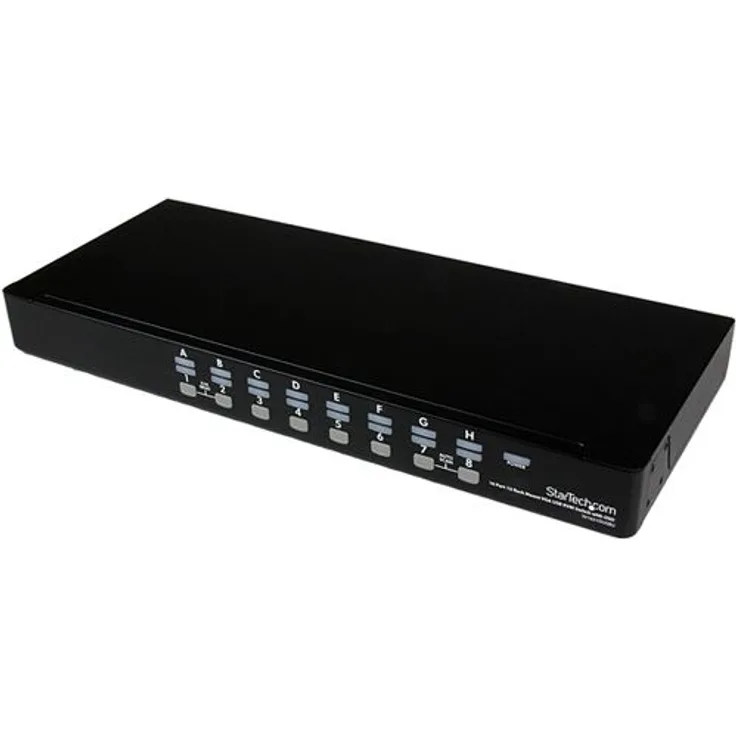 StarTech 16 Port 1HE USB VGA KVM Switch mit OSD zur Rack-Montage (SV1631DUSBU)