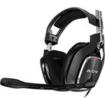 ASTRO A40 TR Gaming-Headset mit Kabel, 4. Generation, ASTRO Audio V2, 3,5mm Klinke, austauschbares Mikrofon, Lautsprecher-Tags, Mod-Kit Kompatibel, Leichtgewicht, PC-Mac-Xbox One - schwarz-rot