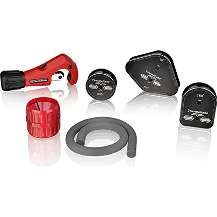 Thermaltake CL-W093-AL00BL-A - Computer-Kühlmittel (Aluminium, Kunststoff)