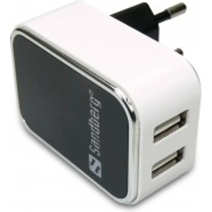 SANDBERG AC Charger Dual USB 2.4+1A EU