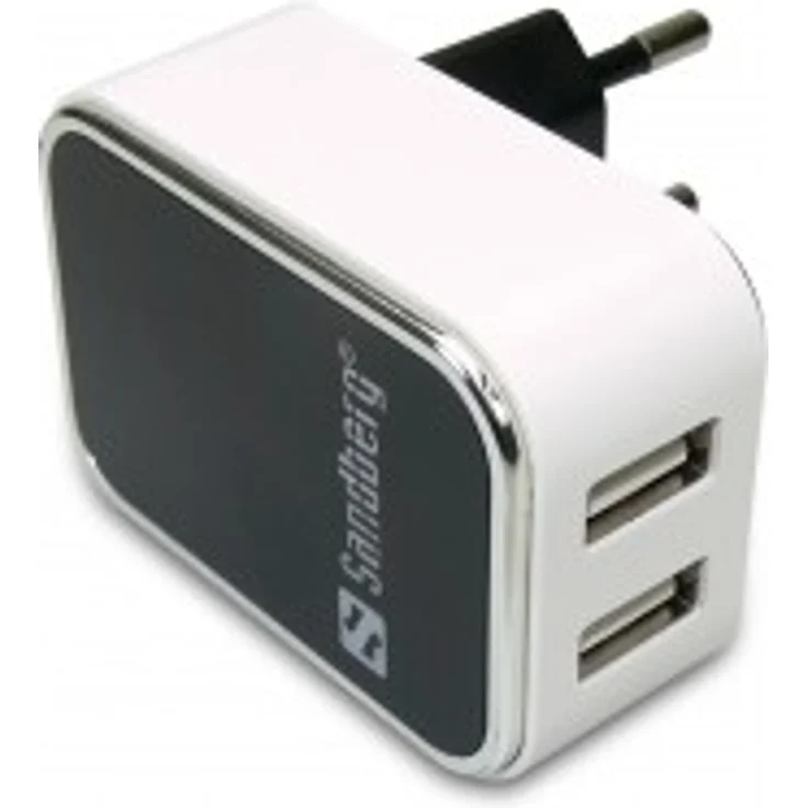 SANDBERG AC Charger Dual USB 2.4+1A EU