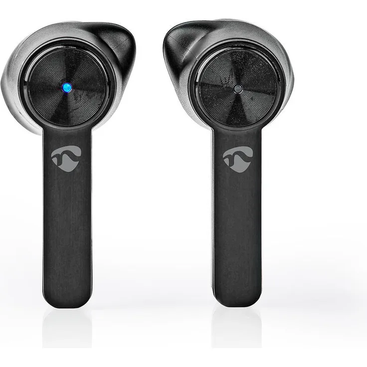 Nedis In-Ear-Kopfhörer TWS | Bluetooth | Berührungssteuerung | Ladegehäuse | Eingebautes Mikro | Stimmkontrolle | IPX5 | Schwarz