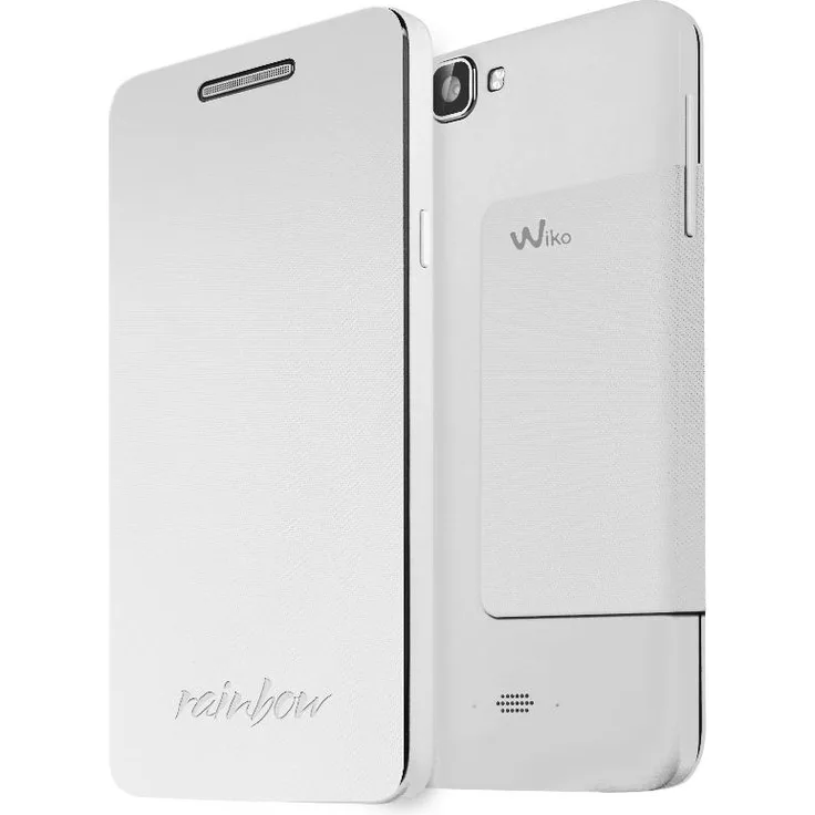 Original Wiko 93621 Flip Cover Lenny weiß