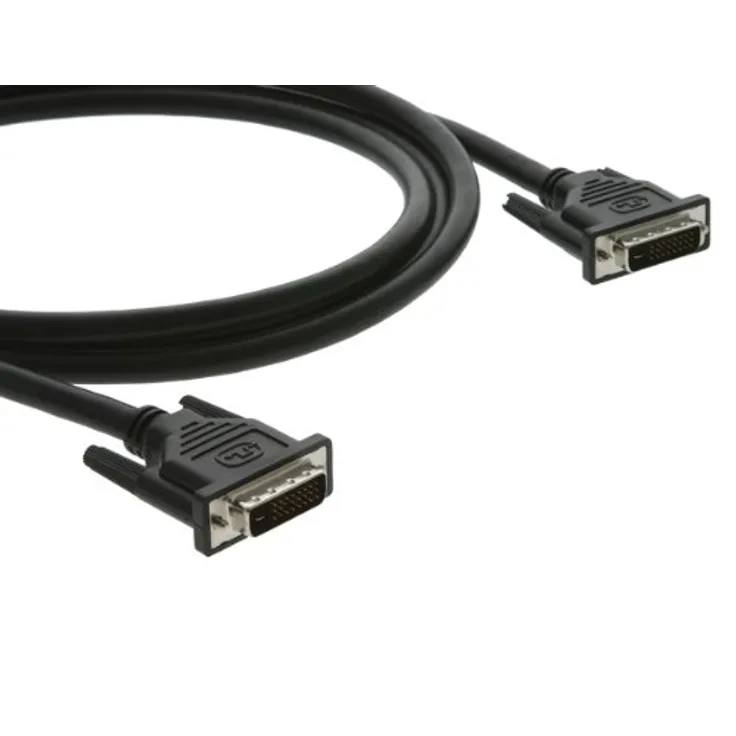 Kramer C-DM/DM Series C-DM/DM-25 - DVI-Kabel - Dual Link - DVI-D (M) - DVI-D (M) - 7,5m - geformt (94-0101025)