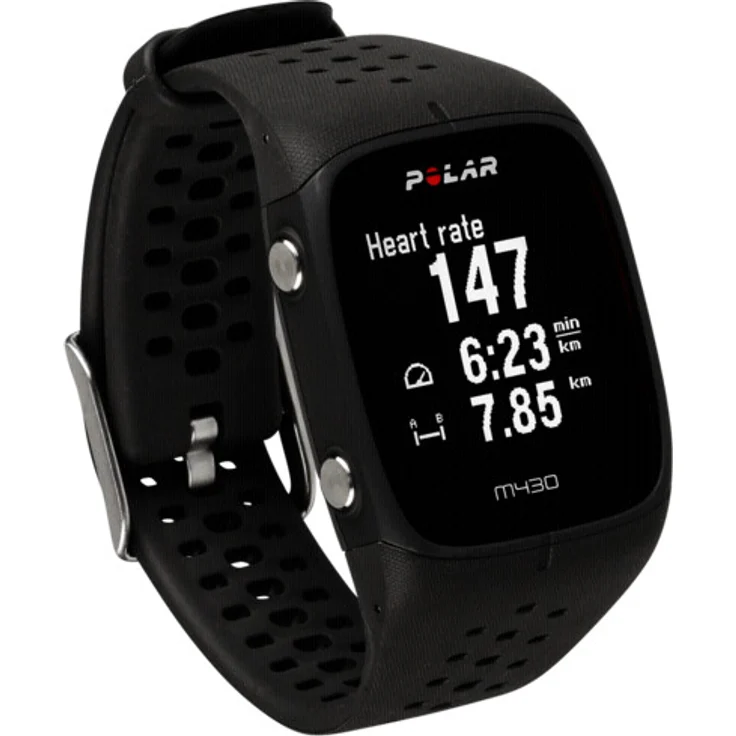 Polar M430 GPS Fitness-Tracker Unisex, M/L, Schwarz – Bild 2