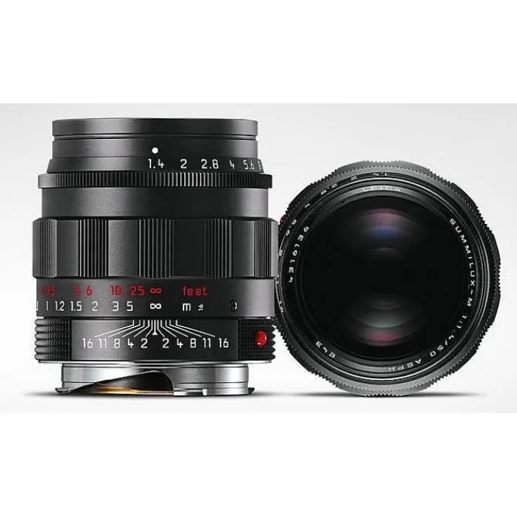 Leica SUMMILUX-M 50mm 1:1,4 ASPH schwarz verchromt
