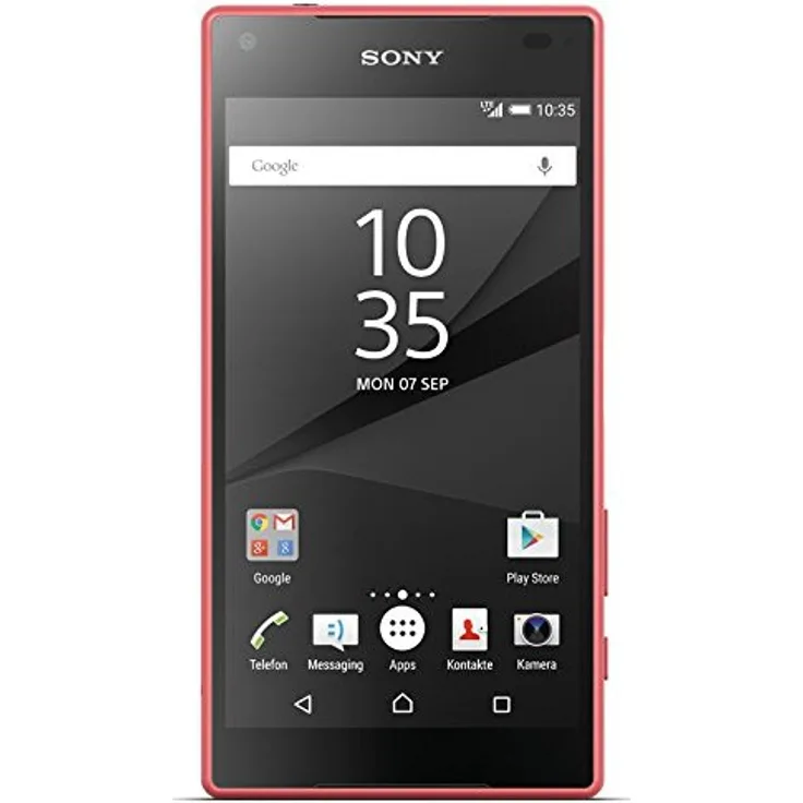 Sony Xperia Z5 Compact Smartphone 11,68cm (4,6 Zoll) IPS-Display, 32GB interner Speicher, 2GB RAM, Android, Koralle - Preisvergleich