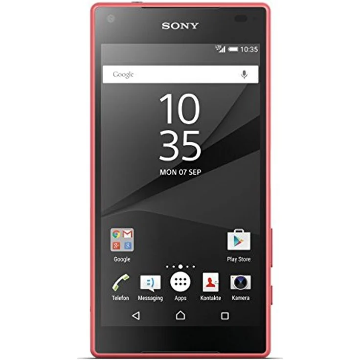 Sony Xperia Z5 Compact Smartphone 11,68cm (4,6 Zoll) IPS-Display, 32GB interner Speicher, 2GB RAM, Android, Koralle - Preisvergleich – Bild 1