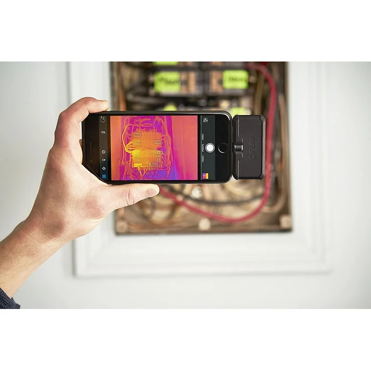 FLIR One Pro LT Wärmebildkamera für iOS mit 4800 Pixel Auflösung (Lightning), schwarz – Bild 6
