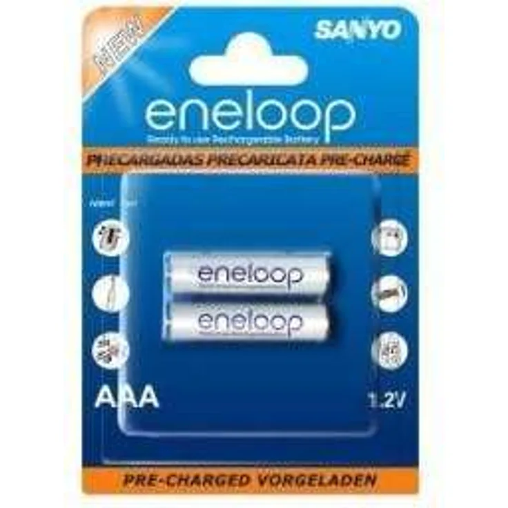 Sanyo Eneloop NI-MH HR-4UTG-2BP Micro