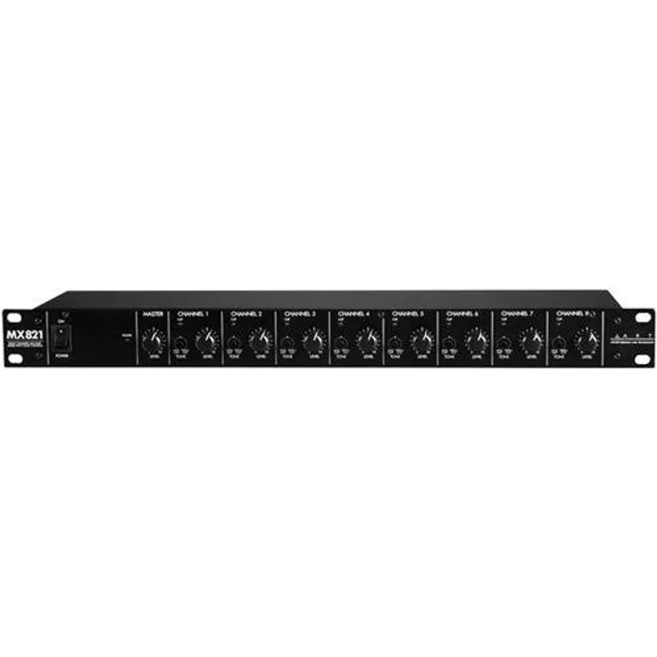 Art mx821s Mixer A Rack, kombiniert 8 Kanäle unabhängigen in ein output Stereo