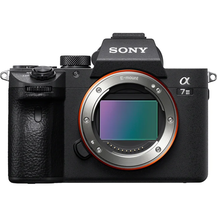 Sony Alpha 7 III Vollformat-Systemkamera (24,2 MP, 3 Zoll Touch-Display, schneller AF) Gehäuse, schwarz – Bild 1