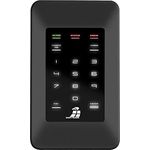Digittrade HS256S 1TB SSD Externe Festplatte (6,35 cm (2,5 Zoll) USB 2.0) mit 256-Bit AES Hardware-Verschlüsselung, Smartcard und PIN schwarz
