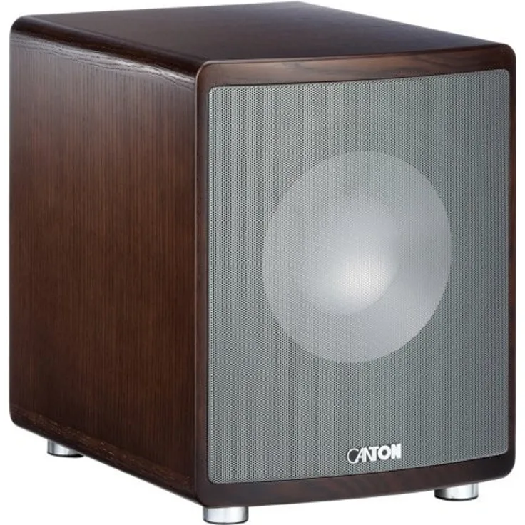 Canton Ergo AS 650.2 SC Subwoofer wenge braun Subwoofer - 200 Watt - braun