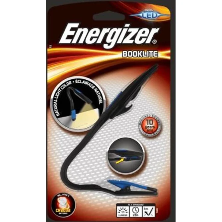 Energizer Booklite, LED Leselampe mit Buch Klemme, Inklusive Batterien – Bild 1