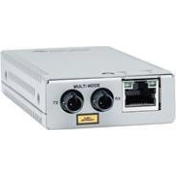 Allied Telesis AT-MMC2000-SC LWL-Medienkonverter GigE - 10Base-T, 1000Base-SX, 100Base-TX, 1000Base-T, RJ-45 - SC Multimodus - bis 500 m - 850 nm - TAA-Konformität