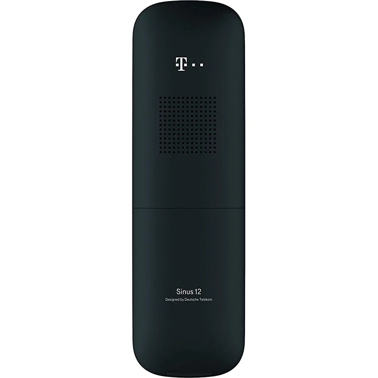 Telekom Sinus 12 Festnetz Telefon schnurlos, 5 cm Farbdisplay, beleuchtete Tastatur, anschlussunabhängige Nutzung an allen handelsüblichen Routern und Standardanschlüssen, Analog-Telefon mit Basis, schwarz – Bild 4