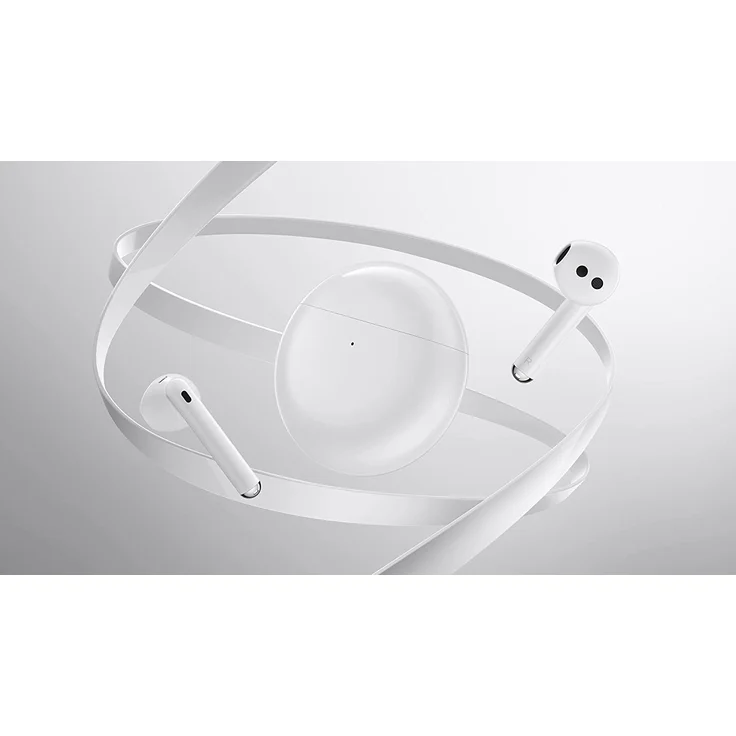 Huawei FreeBuds 4 Ceramic White In-Ear-Kopfhörer mit Bluetooth, Noise Cancelling, Mikrofon, geeignet für Sport, spritzwassergeschützt, weiß – Bild 11