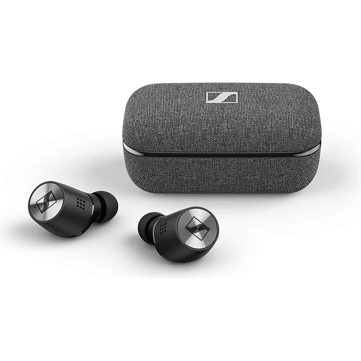 Sennheiser Momentum True Wireless 2 In-Ear Kopfhörer, mit Bluetooth, Noise Cancelling, geeignet für Sport, spritzwassergeschützt, schwarz – Bild 4