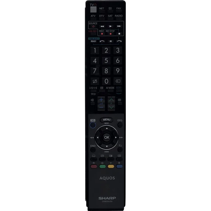Sharp Original Fernbedienung GA983WJSA für Sharp Fernseher