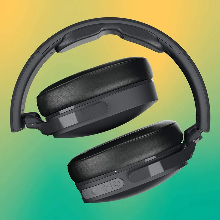 Skullcandy Hesh Evo True Black On-Ear-Kopfhörer mit Bluetooth, Mikrofon, schwarz (2021) – Bild 2