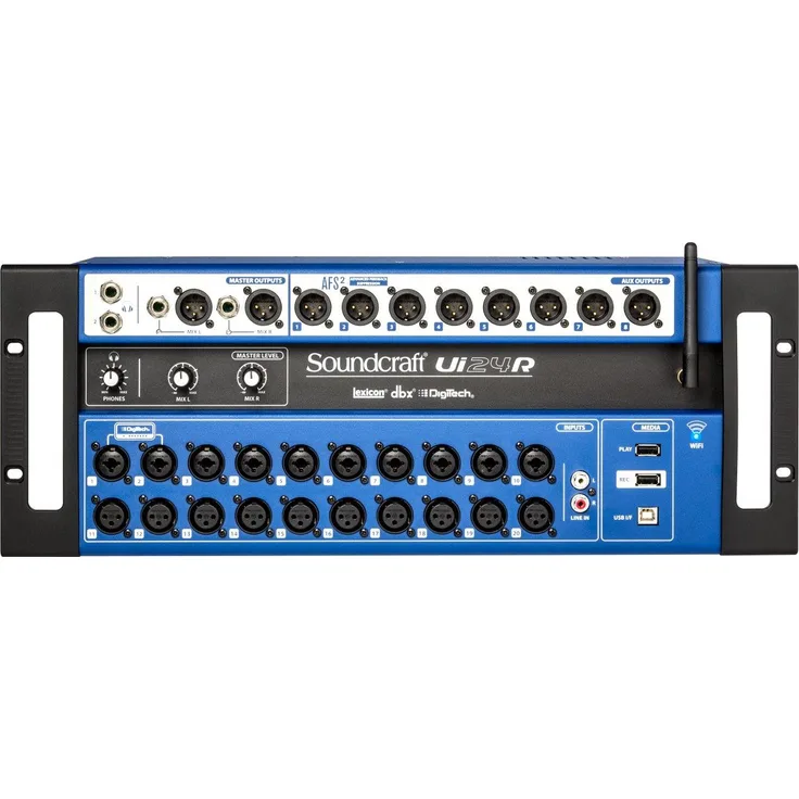 Soundcraft Ui 24R - Kanal Digital-Mischpult mit Tablet/Smartphone/PC-Steuerung - Preisvergleich