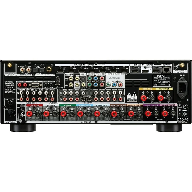 Denon AVR-X4200W schwarz – Bild 2
