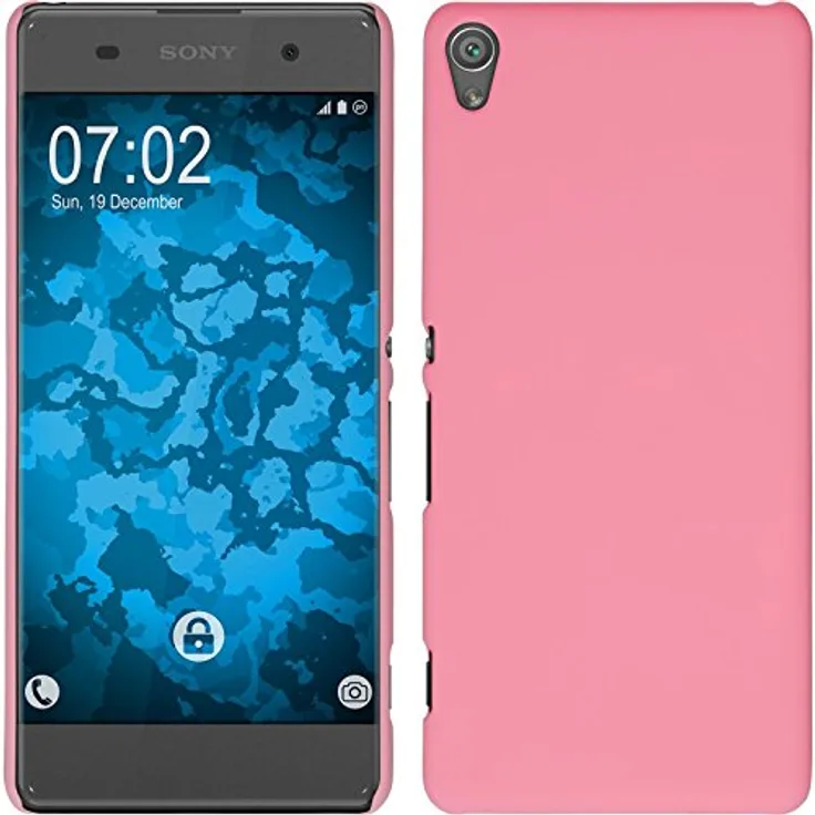 PhoneNatic Rubberized Xperia XA PINK
