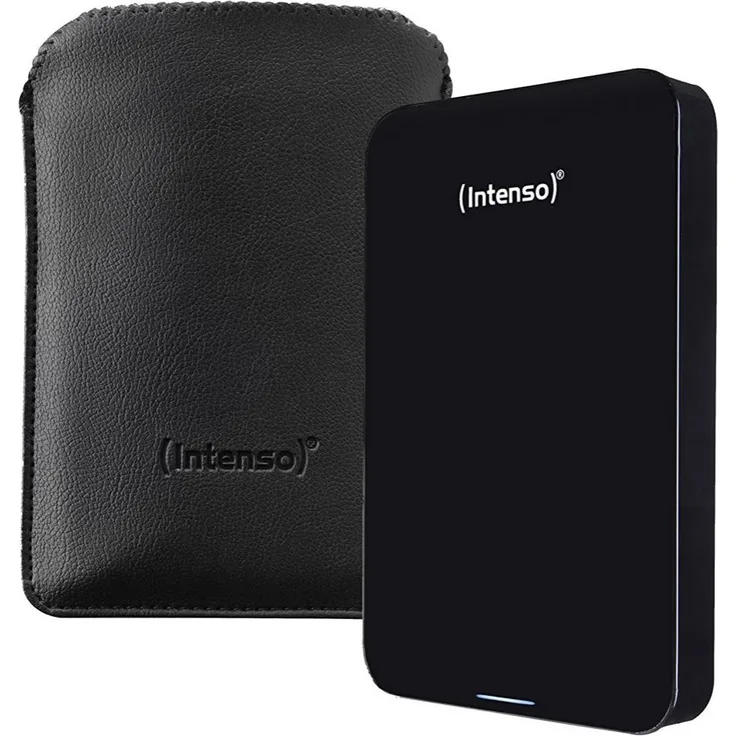 Intenso Memory Drive - Festplatte - 1 TB - extern (tragbar) - 2.5 Zoll (6.4 cm) - USB 3.0 - 5400 rpm - Puffer: 8 MB - Schwarz (6023560)