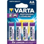 Varta Professional Lithium AA (Silber, Violett)