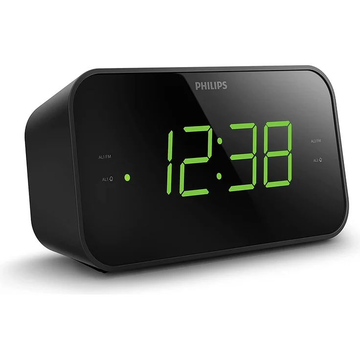 Philips TAR3306-12 (12111013052) Radiowecker, schwarz – Bild 2