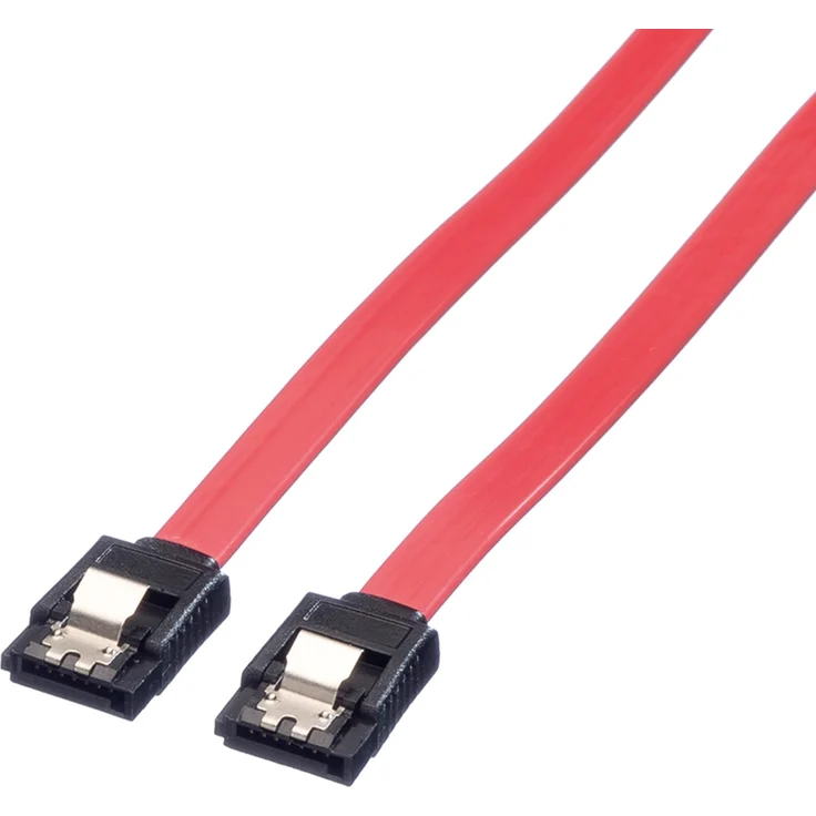 VALUE Internes SATA 6.0 Gbit/s HDD-Kabel mit Schnappverschluss 0,5m (11.99.1550) – Bild 1