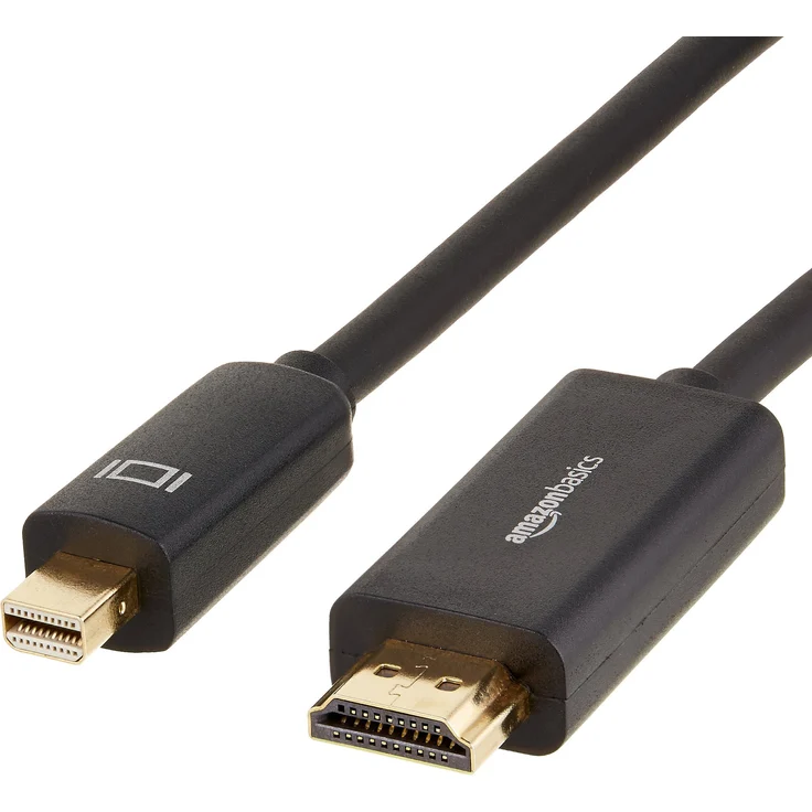 AmazonBasics Verbindungskabel, Mini-DisplayPort auf HDMI, 1,83 m - Preisvergleich – Bild 1